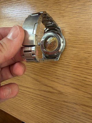 Reloj Exactime Automático Esqueleto Plata