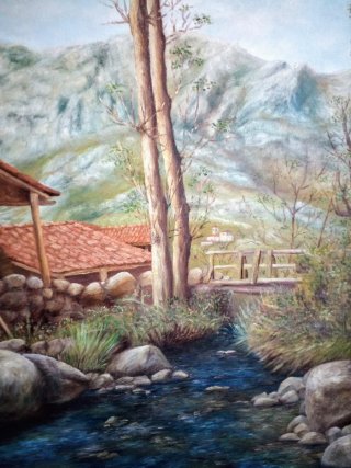 Cuadro de 101x85. Óleo original y firmado