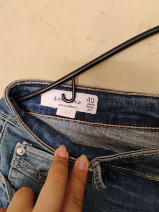 Pantalón vaquero D07 azul