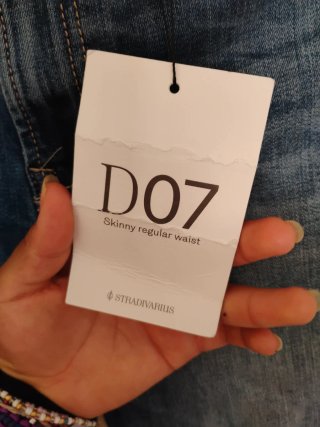 Pantalón vaquero D07 azul