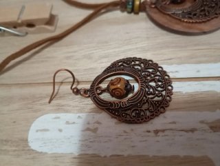 Conjunto Colgante y Pendientes