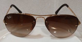Gafas de sol Ray-Ban Aviator Marrón/Dorado