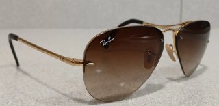 Gafas de sol Ray-Ban Aviator Marrón/Dorado