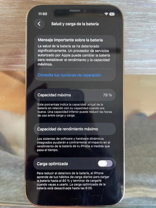 iPhone 12 Pro 128GB Oro/Argento - Auricolare difettoso