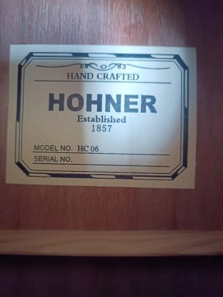 Guitarra Española Hohner HC06