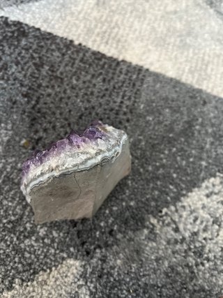 Geoda Amatista Morada Natural