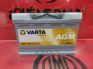 Batería de Coche Varta A7 / 70Ah - 12V - 760A.