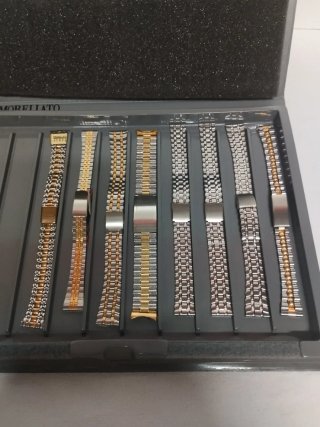 Lotto 13 cinturini Morellato acciaio x orologi