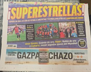 Periódico MARCA Campeones Mundial 2026