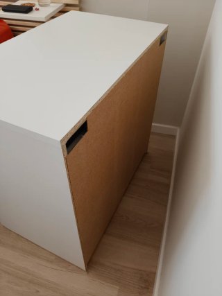 Cajonera IKEA MALM Blanca 3 cajones