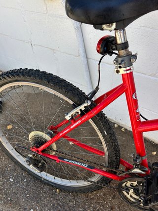 Bicicleta Globe Trotter Roja y Blanca