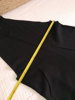 Mono negro algodón Zara