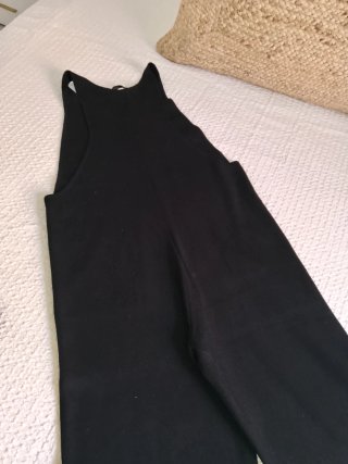 Mono negro algodón Zara