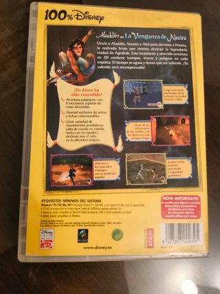 Videojuego Aladdin La Venganza de Nasira PC