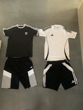 Conjunto Adidas Camiseta y Pantalón Corto