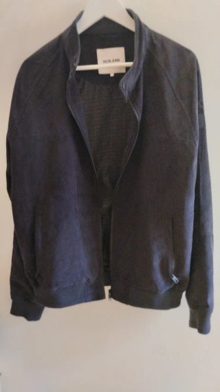 Chaqueta Salsa Jeans Azul Talla L y camisa combina