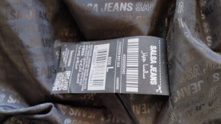 Chaqueta Salsa Jeans Azul Talla L y camisa combina