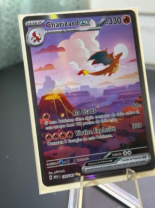 Carta Pokémon Charizard EX Arte Alternativo