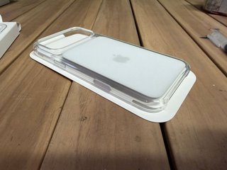 Funda transparente con MagSafe para el iPhone 17 Pro Max