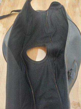 Funda depósito Kawasaki ER6 Negra