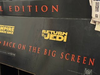 Display Troquelado CINES Star Wars Special Ed 1997