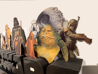 Display Troquelado CINES Star Wars Special Ed 1997