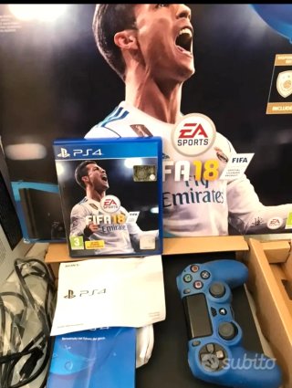 PS4 Slim 1TB FIFA 18 Ronaldo NUEVA Colección FW 4.