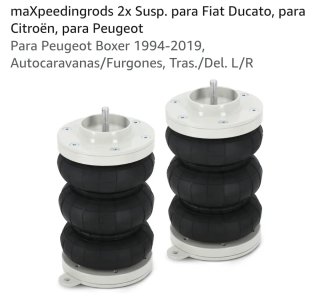 Kit Suspensión Neumática Auxiliar