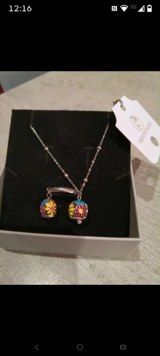 Set Collana + Anello Acciaio