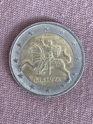 Moneda 2 euros Lituania 2015