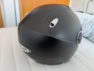 Casco Moto Zeus Negro Talla XL