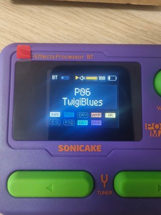 Sonicake Pocket Master Pedal Multieffetti BT Nuovo