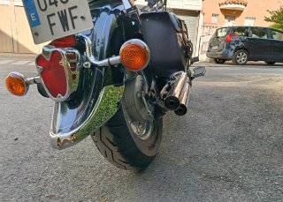 Yamaha Drag Star 650 Classic Negra