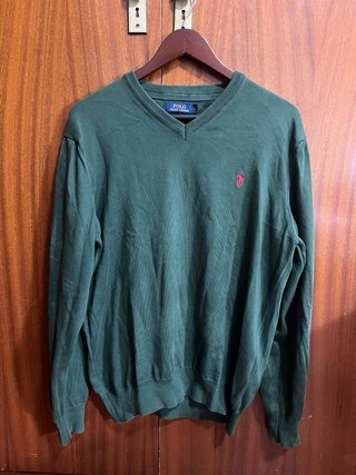 Jersey Polo Ralph Lauren Verde Talla L