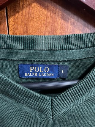 Jersey Polo Ralph Lauren Verde Talla L