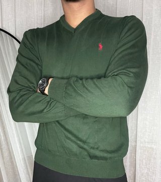 Jersey Polo Ralph Lauren Verde Talla L