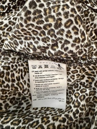Blusa Esprit Animal Print Talla 44