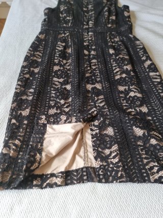 Vestido Adrianna Papell encaje
