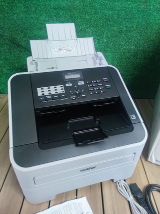 Máquina de fax Laser BROTHER FAX-2840 A4 Negro, gris