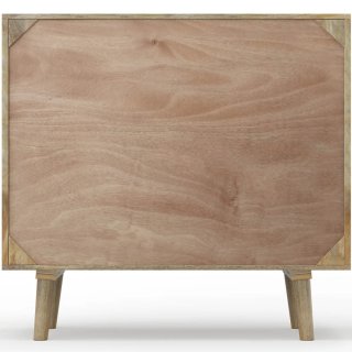 Aparador Nórdico Madera y Mimbre