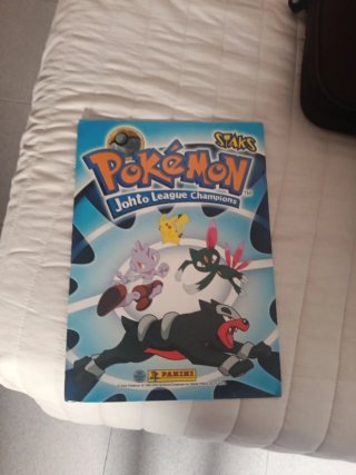 Álbum Pokémon Johto League Champions Panini
