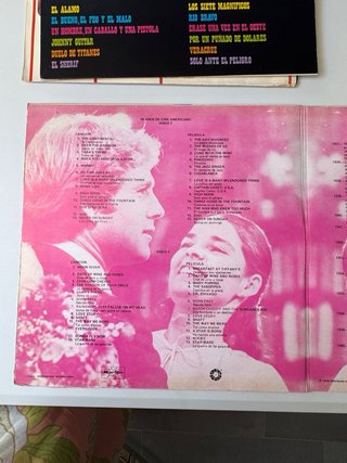 4 Vinilos LPs Temas de Películas