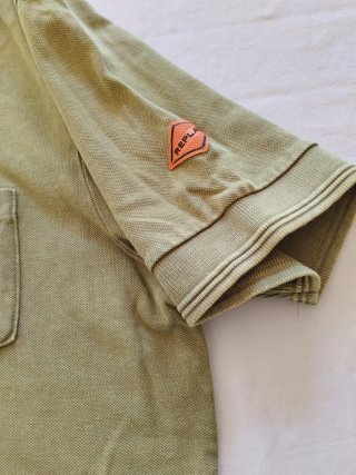 Polo Replay verde hoja talla M