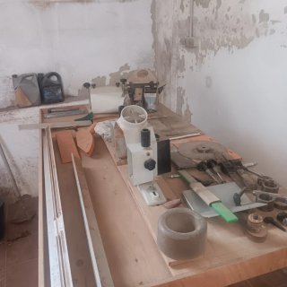 Taladro de columna para carpintería