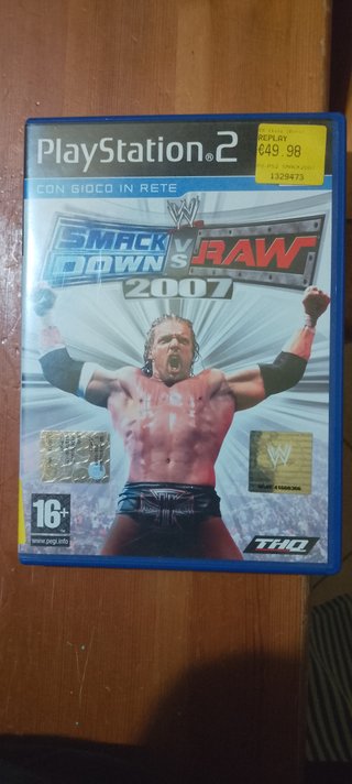 WWE SmackDown vs Raw 2007 PS2