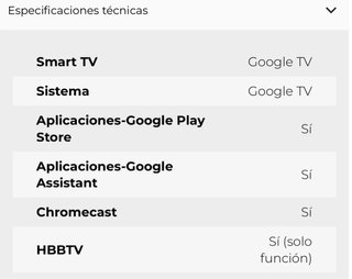 Televisión Haier H70K800UX 70 4K Google TV