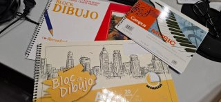 Lote Bloc Dibujo y Bloc Música.