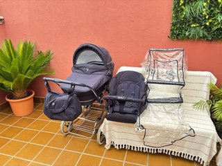 Silla de paseo Arrue azul marino