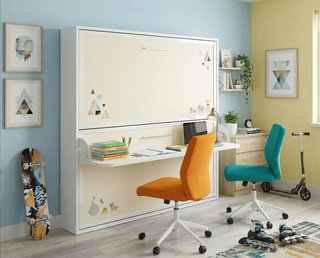 LITERA ABATIBLE con escritorio Nova 90×190