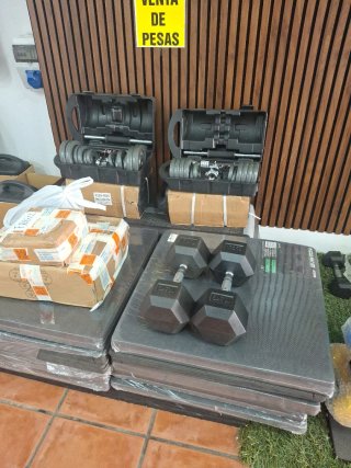 Par de mancuernas 17.5 kg NUEVAS